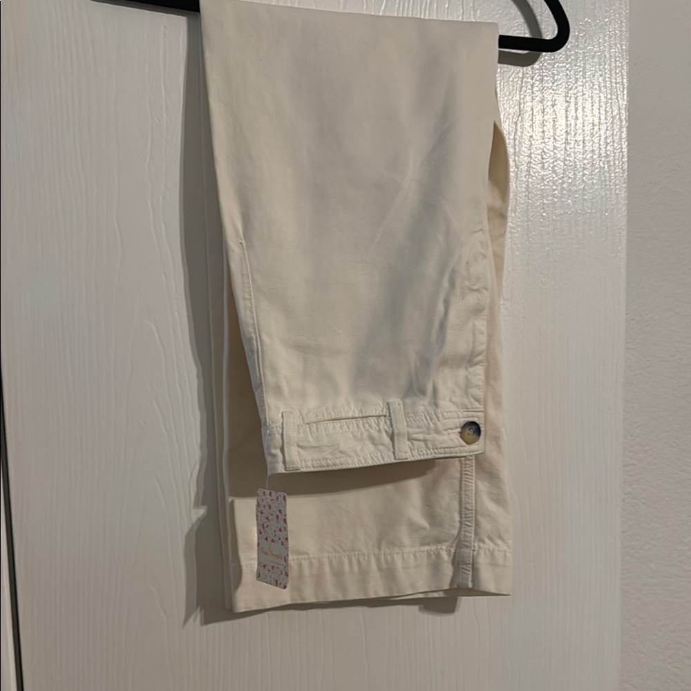 NWT Free People Cream Wide-Leg Pants
